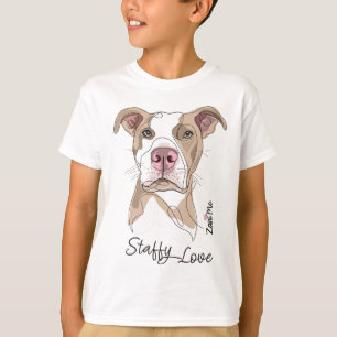 Camiseta Staffy Love - Zani Mo Protection