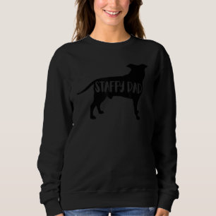 Camiseta Staffy Pai Funny Pet Staffordshire Bull Terrier Do