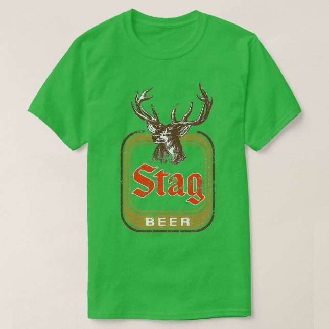 Camiseta Stag Beer (Frente do Design)