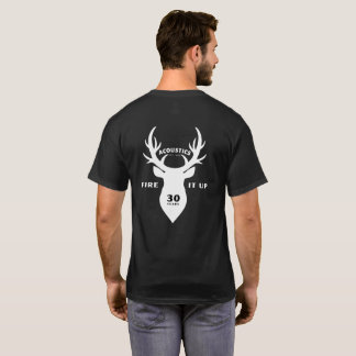 Camiseta STAG Mens Básicas de Teto Preto