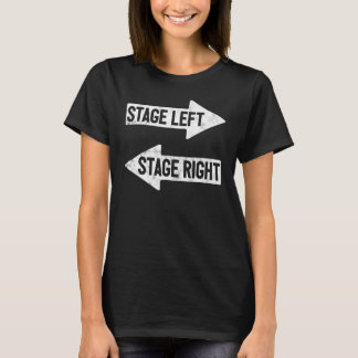 Camiseta Stage Left Stage Right Funny Theater Drama Play
