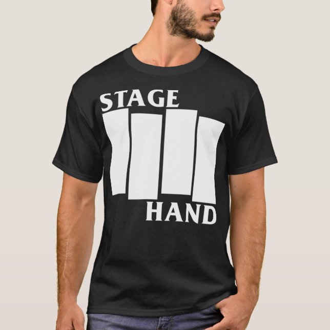 Camiseta STAGEHAND Rigging Technician Theater Co. (Frente)