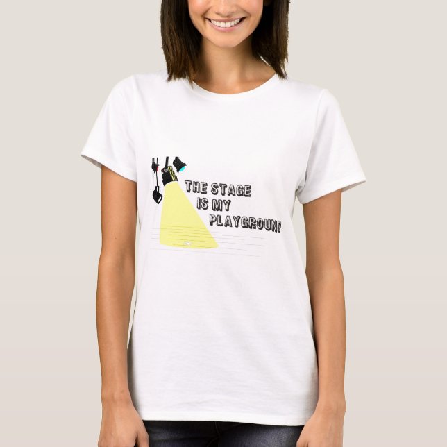 Camiseta StageIsMyPlayground (Frente)