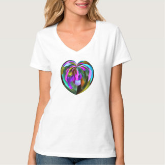 Camiseta Stained Glass Heart Tshirt