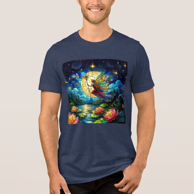 Camiseta Stained Glass Moonlight Flight Fairy  (Frente)