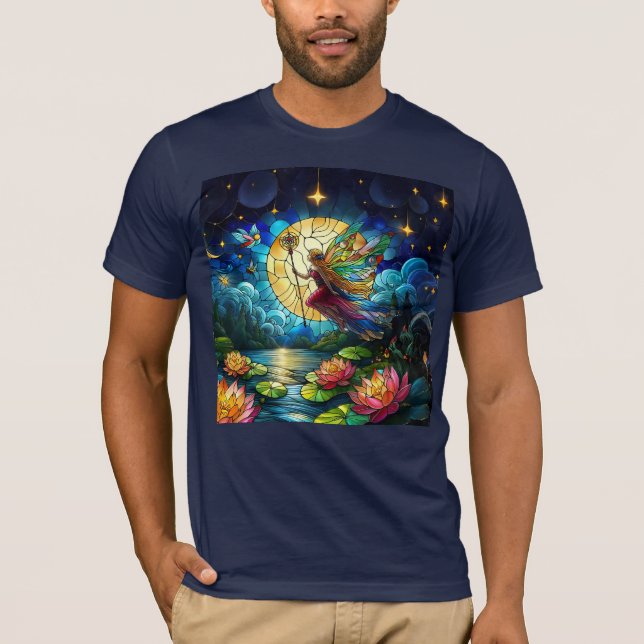 Camiseta Stained Glass Moonlight Flight Fairy  (Frente)