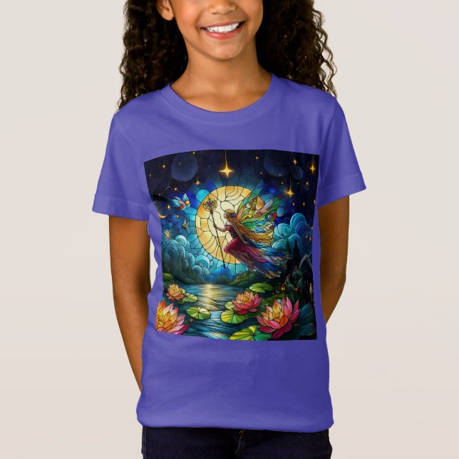 Camiseta Stained Glass Moonlight Flight Fairy  (Frente)