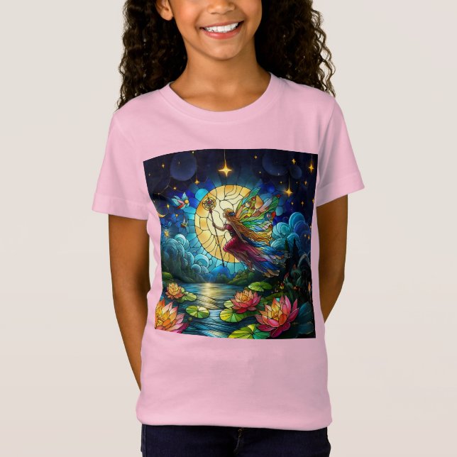 Camiseta Stained Glass Moonlight Flight Fairy  (Frente)