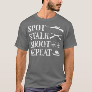Camiseta Stalk Shoot Hunting Coyote Hunter
