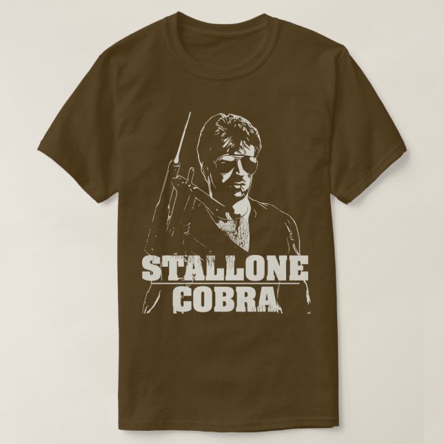 CAMISETA STALLONE COBRA (Frente do Design)