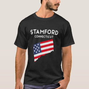 Camiseta Stamford Connecticut EUA State America Viagem Conn