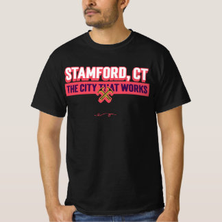 Camiseta Stamford, CT A Cidade Que Funciona