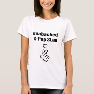 Camiseta Stan K-Pop não batido