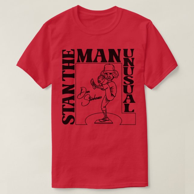 Camiseta Stan the Man Unusual (Frente do Design)