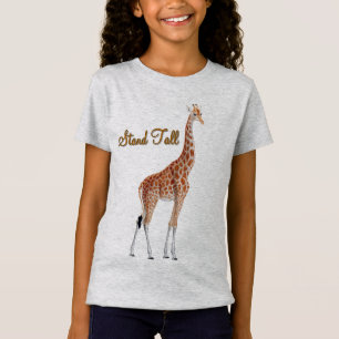 Camiseta Stand Tall Giraffe