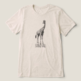 Camiseta Stand Tall Graceful Giraffe