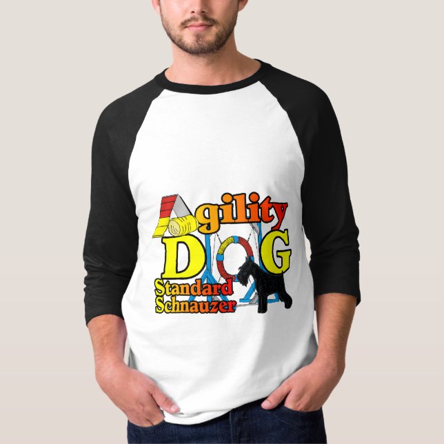 Camiseta Standard_Schnauzer_Agilidade (Frente)