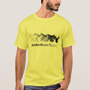 Camiseta Standardbred que compete a silhueta