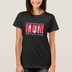Camiseta StandUp Paddle Boarder Mãe Paddl De Pé Em Pé