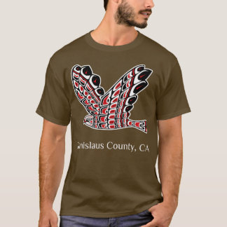 Camiseta Stanislaus County Redail Hawk Native American Bi