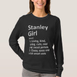 Camiseta Stanley Girl Wi Wisconsin Funny City Roots<br><div class="desc">Stanley Girl Wi Wisconsin Funny City Roots</div>