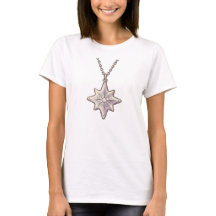 Camiseta Star Charm | Jóias Celestiais Elegantes