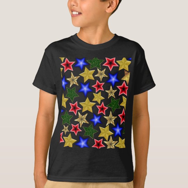Camiseta Star Graphic, Glitter Star, Vintag Star (Frente)