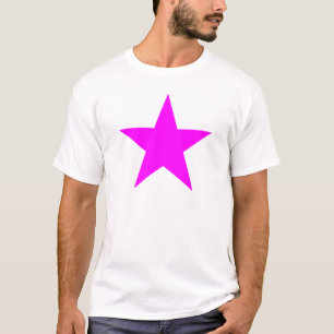 Camiseta Star Magenta O MUSEUM Zazzle Oferece