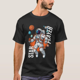 Camiseta Star Player - Vibes de Basquete de Espaço