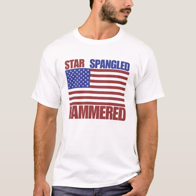 Camiseta Star Spangled Hammered (Frente)