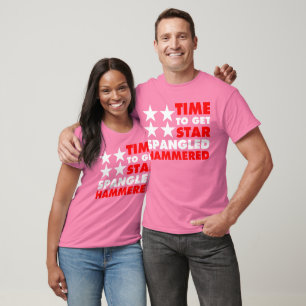 CAMISETA STAR SPANGLED MARTELADO