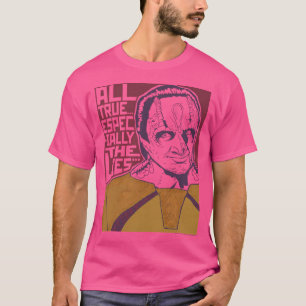 Camiseta Star Trek Deep Space Nine Garak Tudo Verdadeiro Es