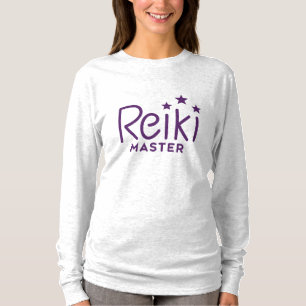 Camiseta Starborn Reiki Master/púrpura/