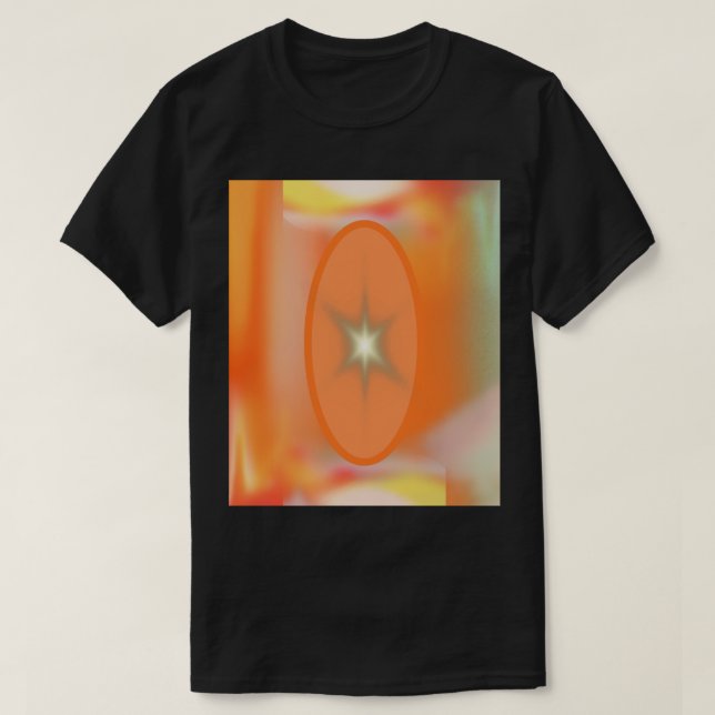 CAMISETA STARBURST GEOMETRIC ART (Frente do Design)