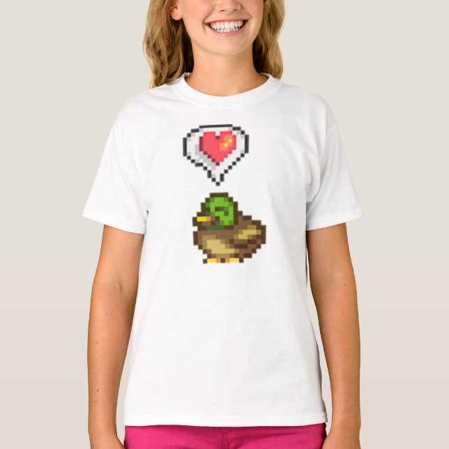 Camiseta Stardew Valley Happy Duck (Frente)