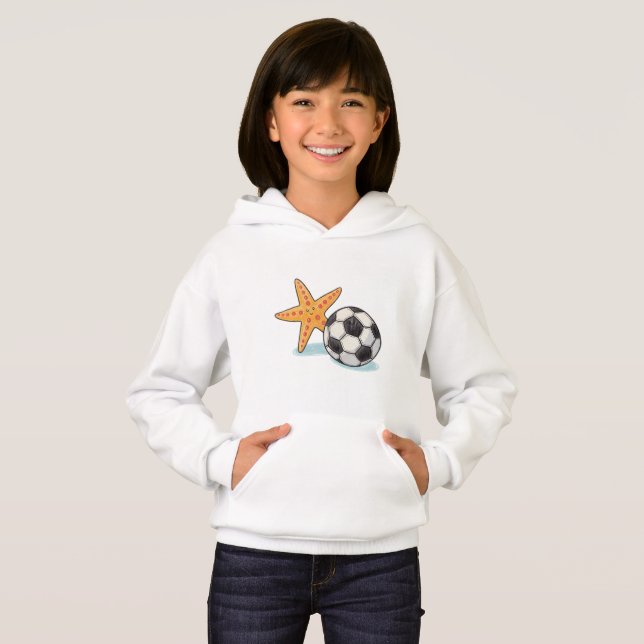Camiseta Starfish and Soccer Ball (Frente Completa)