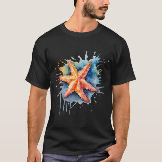 Camiseta Starfish Colorido