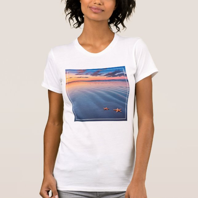 Camiseta Starfish Na Areia (Frente)