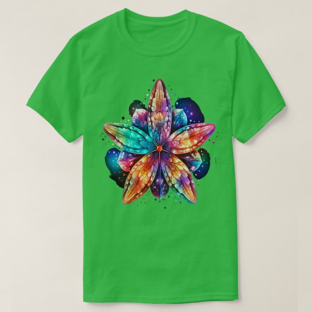 Camiseta Starfish Rainbow (Frente do Design)