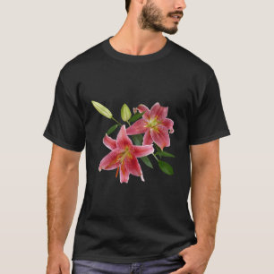 Camiseta Stargazer Lily Excelente Para Flor De Jardineiros