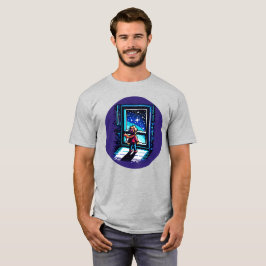 Camiseta Stargazer no Céu da Noite de Arte Sonhadora