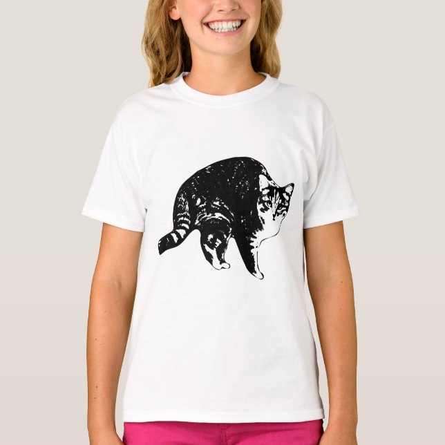 Camiseta Starglow Tabby Peek (Frente)