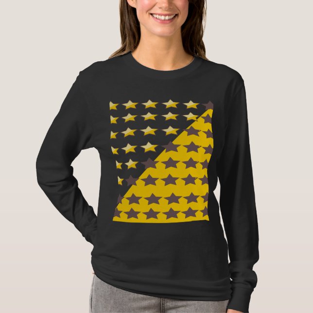 Camiseta Starlight Dourado (Frente)