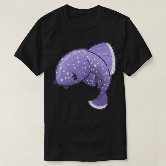 Camiseta Starlight Pleco (Frente do Design)