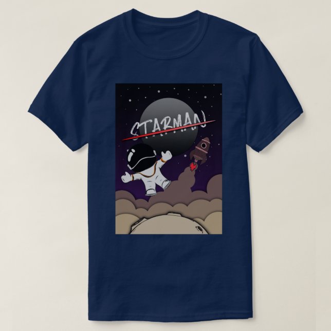 Camiseta Starman (Frente do Design)