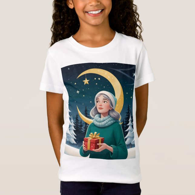 Camiseta Starry Christmas Night (Frente)
