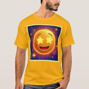 Camiseta Starry Eyed Emoji Joy