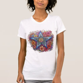 Camiseta Starry Floral Radiance