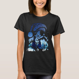 Camiseta Starry Night North Pole Scenere Feliz Natal Sa