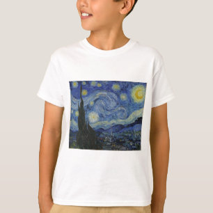 Camiseta Starry Night por Vincent Van Gogh